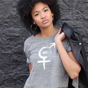Equality Crop T